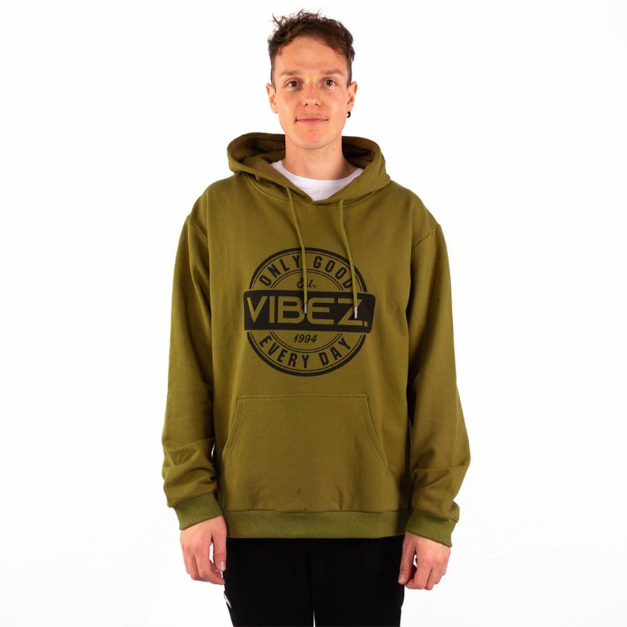 GOOD VIBEZ HOODY OLIVE