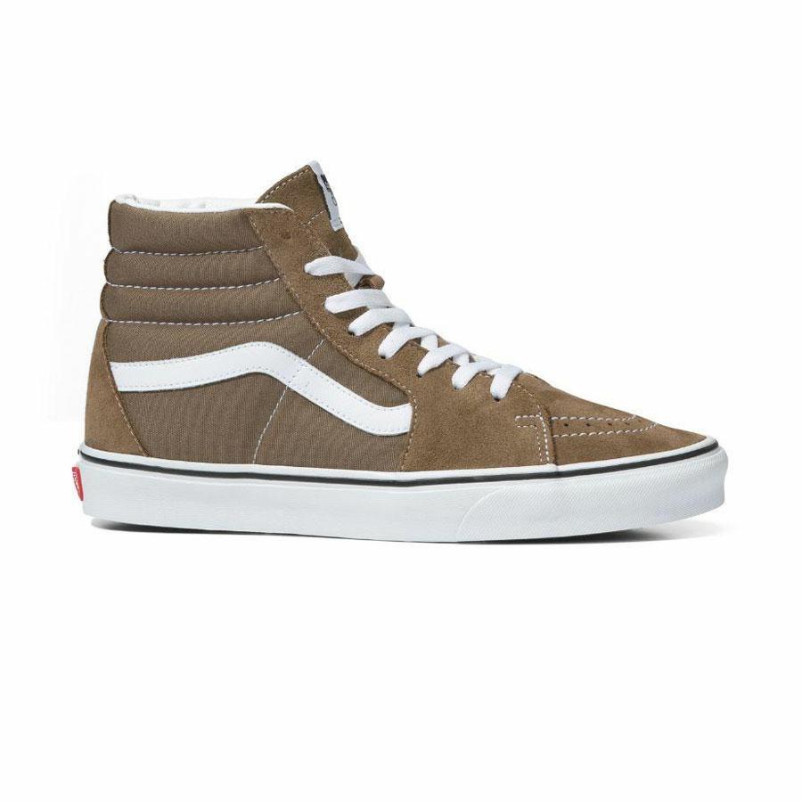 SK8-HI PIG SUEDE TOBACCO BR