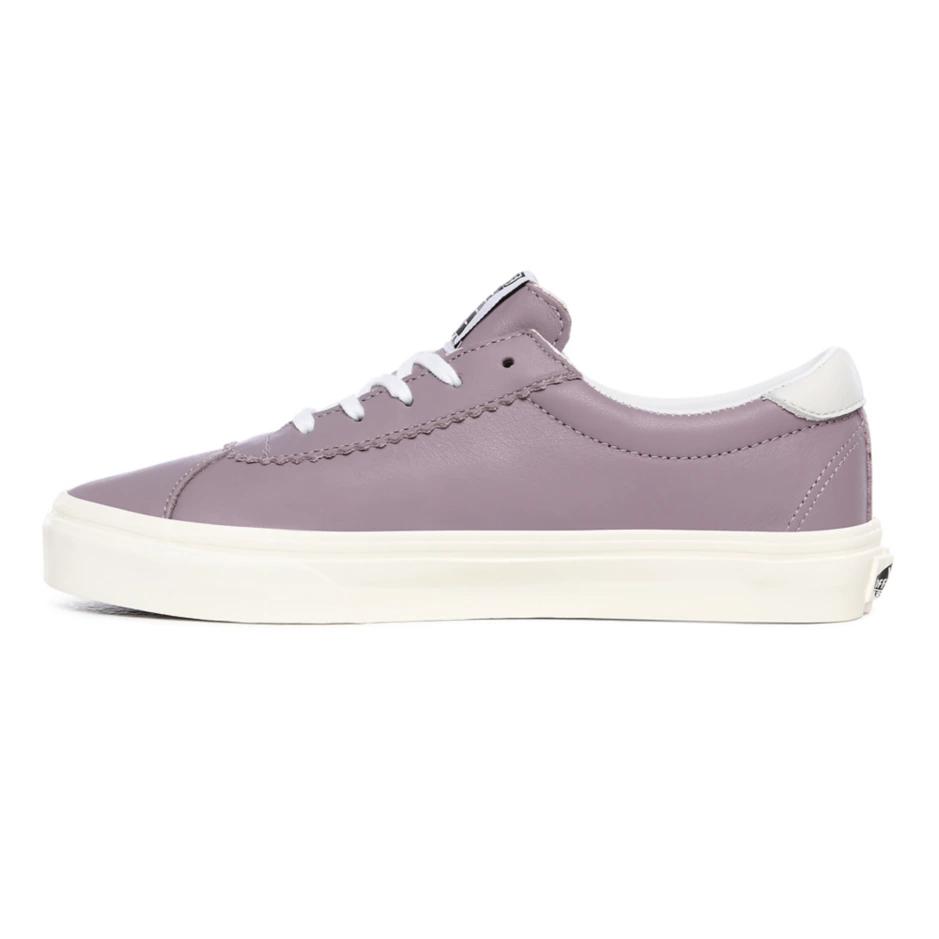 VANS SPORT (SOFT LEATHER) NIRVANA/SNOW WHITE