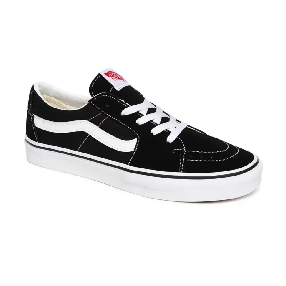 SK8-LOW BLACK/TRUE WHITE