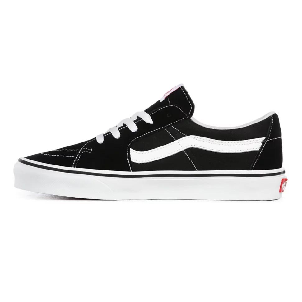 SK8-LOW BLACK/TRUE WHITE