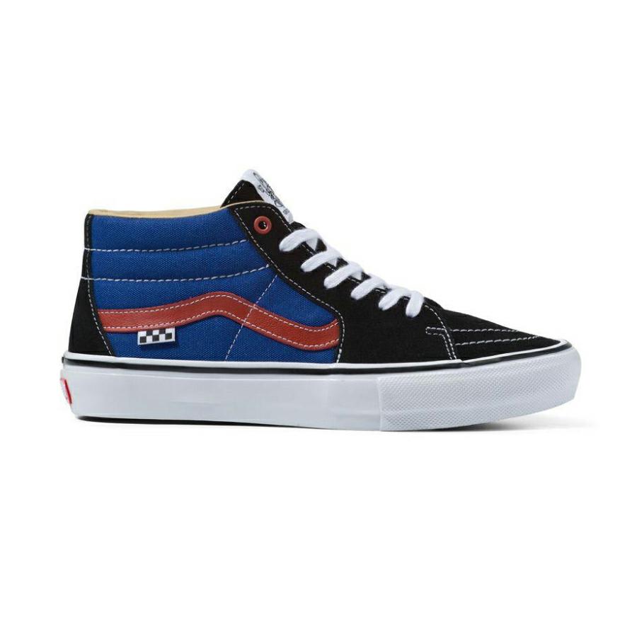 SKATE GROSSO MID (UNIVERSITY) RED/BLU