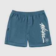OFFEND BEACH SHORT STEEL BLUE