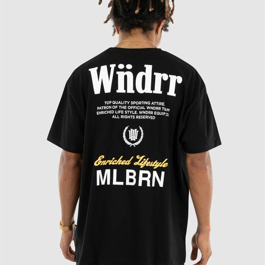 ARCHIVE BOX FIT TEE BLACK