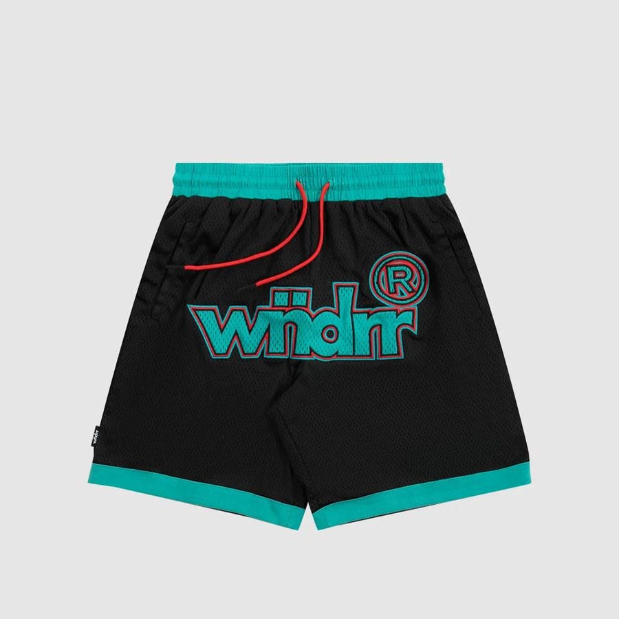 OFFCUT COURT SHORT BLACK/TEAL