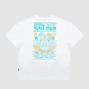TIKI BAR BOX FIT TEE WHITE