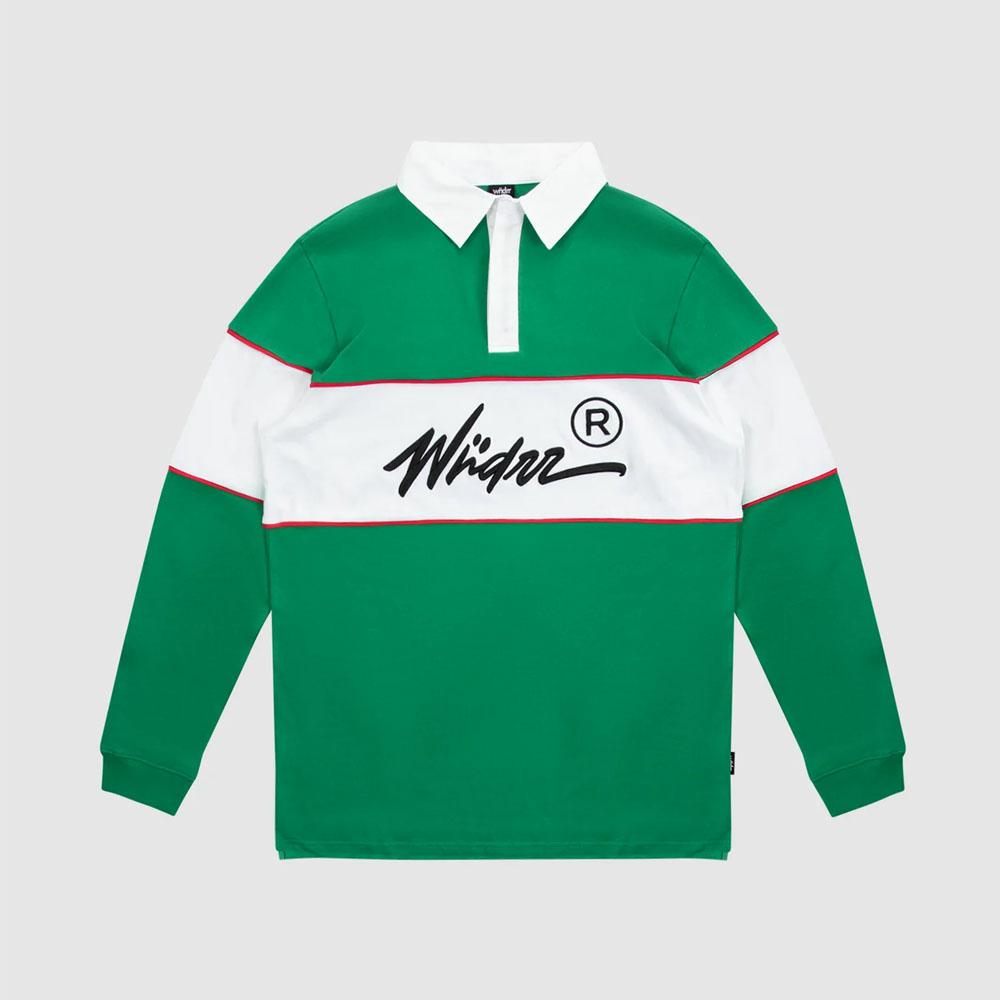 OFFEND RUGBY SWEAT GREEN/WHITE