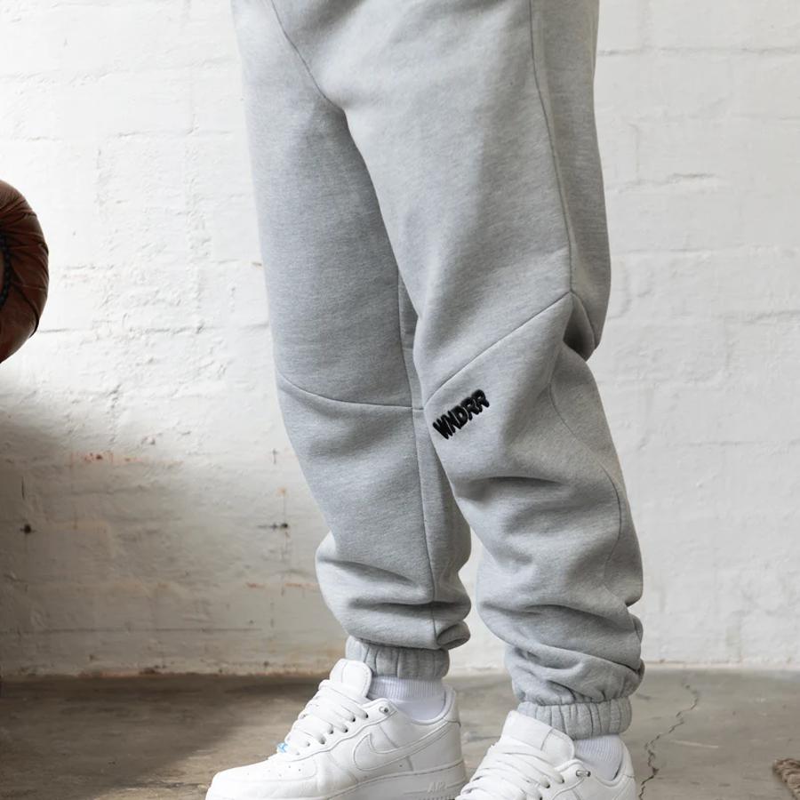 HALO BAGGY TRACKPANT GREY MARLE