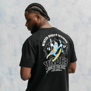 WINTER SPORTS BOX FIT TEE BLACK