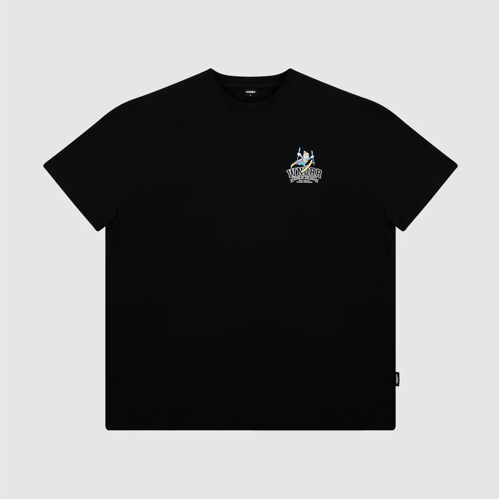 WINTER SPORTS BOX FIT TEE BLACK