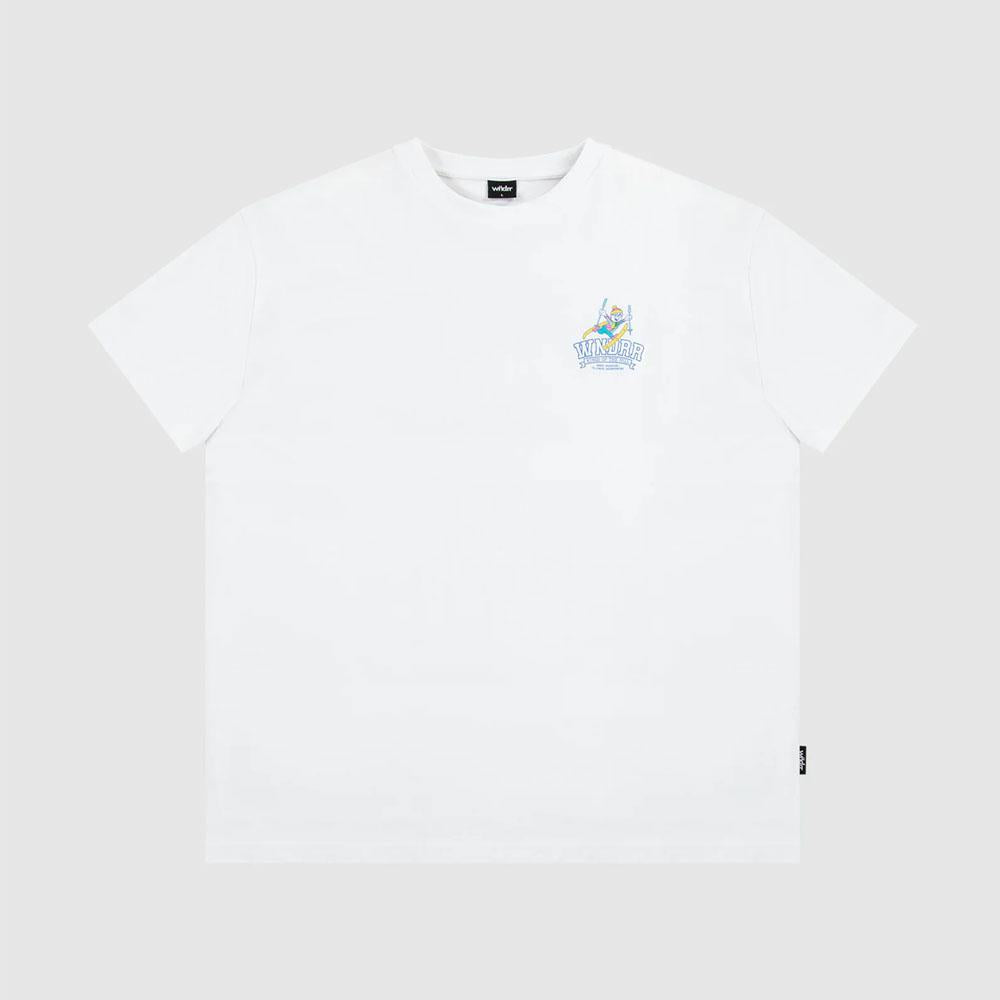WINTER SPORTS BOX FIT TEE WHITE