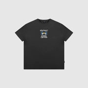 BAIL BOX FIT TEE FADED BLACK