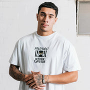 BAIL BOX FIT TEE WHITE