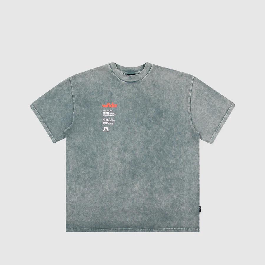 CLUB DE BOXE HEAVY WEIGHT WASHED GREY