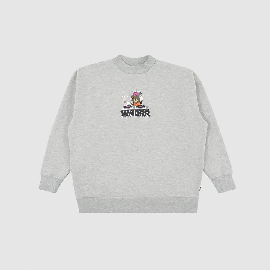 BEATS CREW SWEAT GREY MARLE