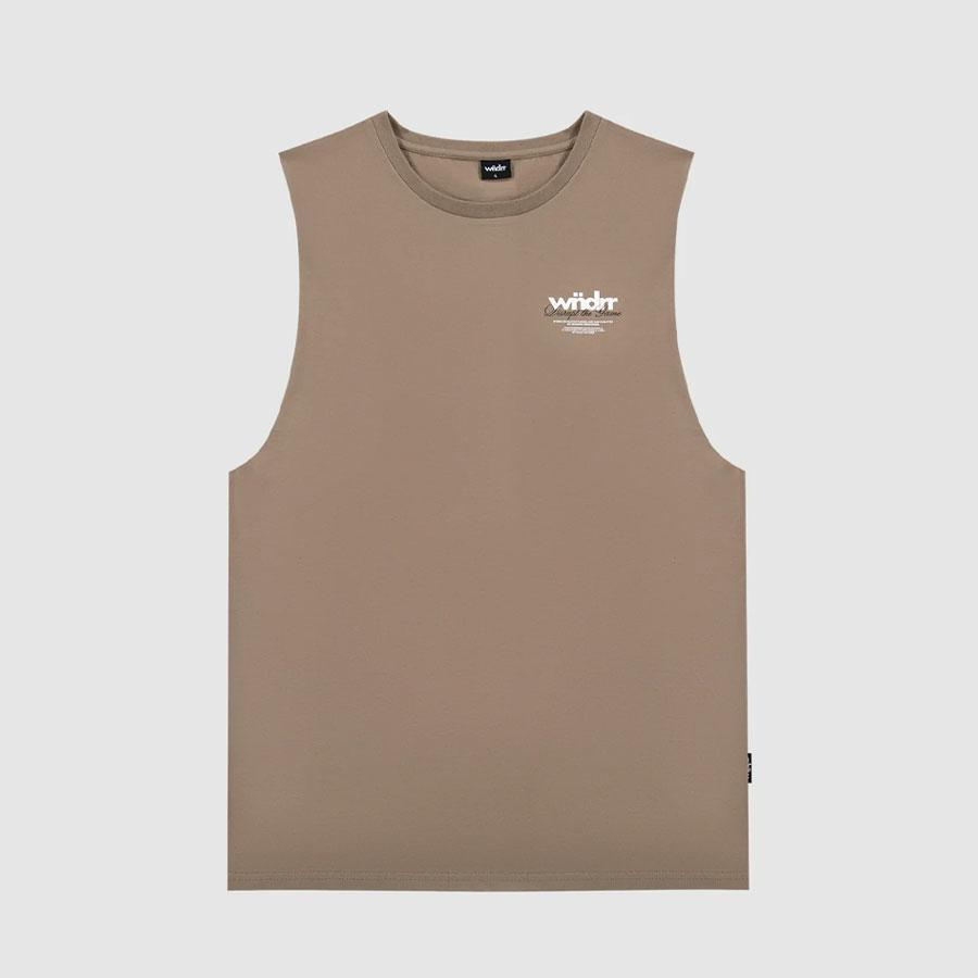DISRUPT MUSCLE TOP TAUPE