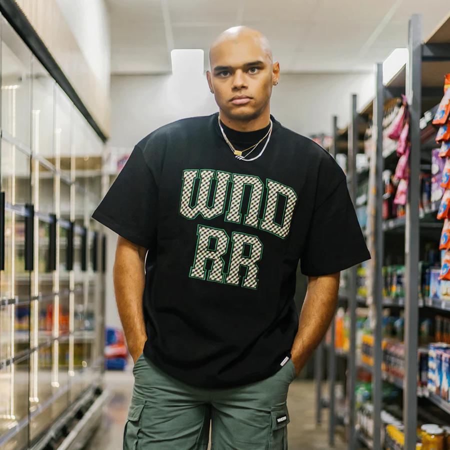 OVERHEAD HEAVY WEIGHT TEE BLACK