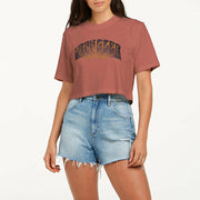 ASTRAL CROP TEE CEDAR CEDAR