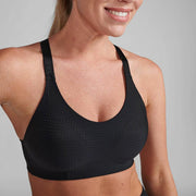 AERO MEDIUM IMPACT BRA BLACK/BLACK