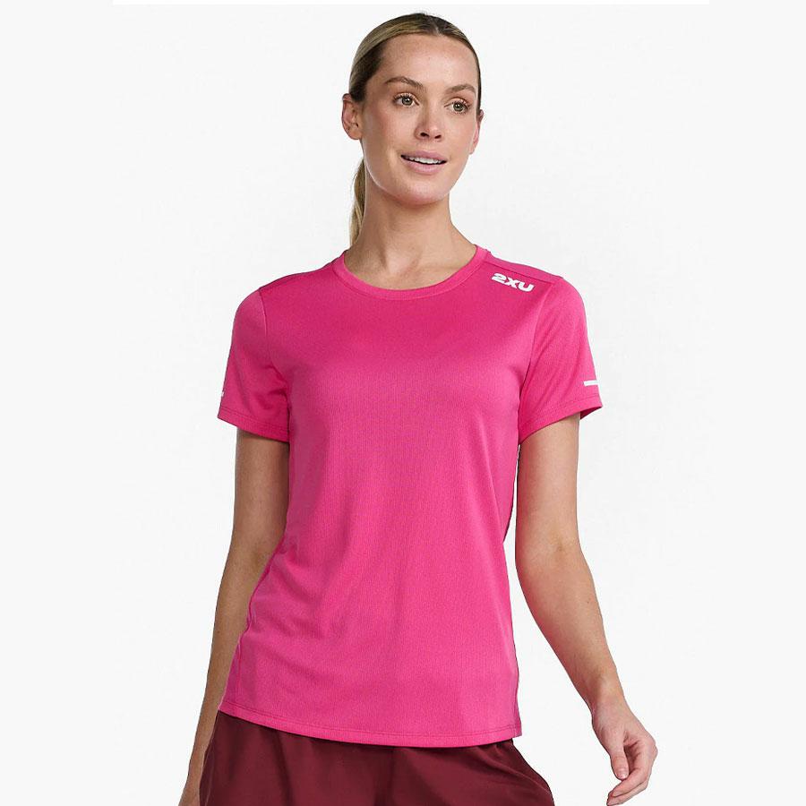 AERO TEE FUCHSIA/WHITE REFLEC