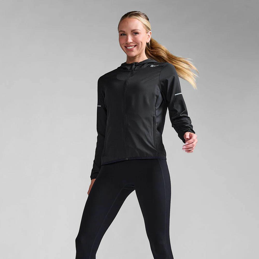 AERO JACKET BLACK/SILVER REFLECT