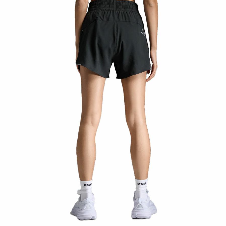 AERO HI-RISE 4 INCH SHORT BLACK/SILVER REFLECT