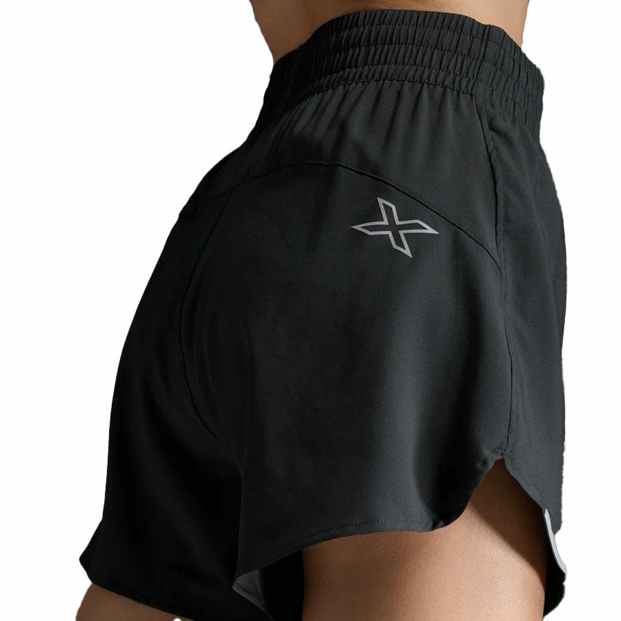 AERO HI-RISE 4 INCH SHORT BLACK/SILVER REFLECT