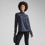 AERO 1/2 ZIP BLACK/SILVER REFLECT