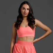 FORM STRAPPY BRA PINK GLOW/PINK GLOW