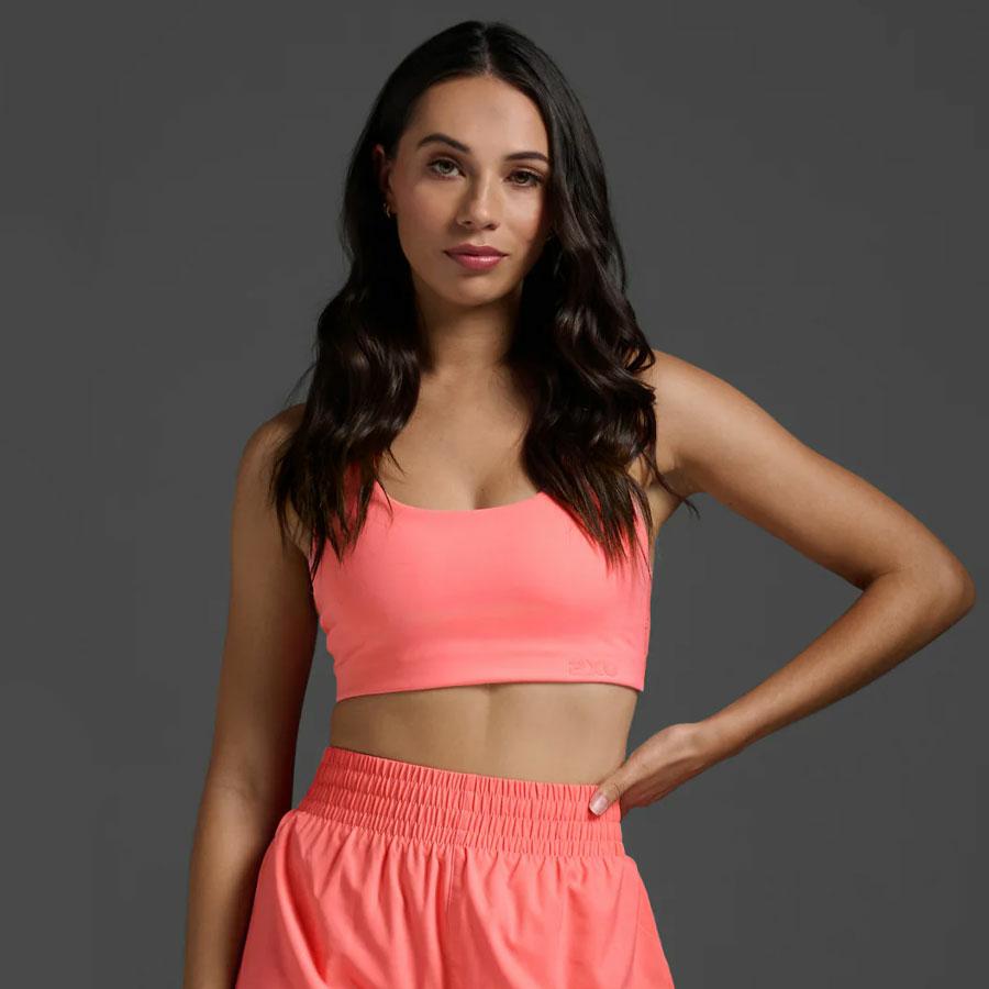 FORM STRAPPY BRA PINK GLOW/PINK GLOW
