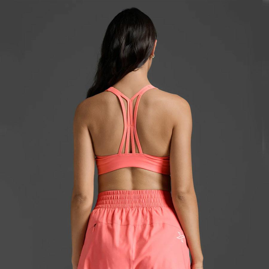 FORM STRAPPY BRA PINK GLOW/PINK GLOW