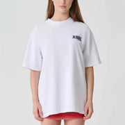 TWO TONE RABBIT RELAXED T WHITE