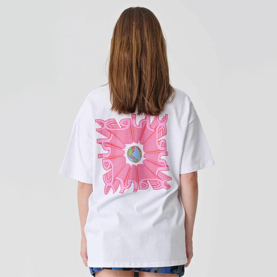 EARTH & MILLS RELAXED TEE WHITE