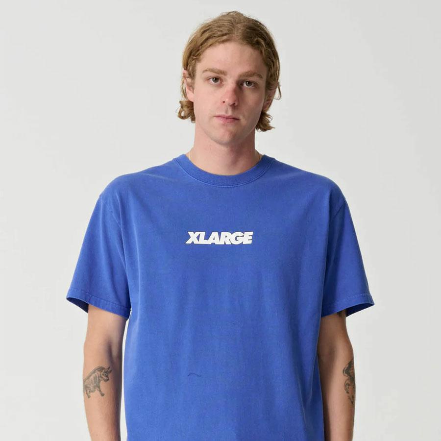 91 KEY ITALIC OG SS TEE PIGMENT BLUE