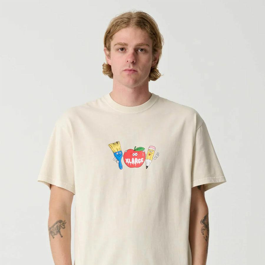 ART CLASS SS TEE PIGMENT WHITE