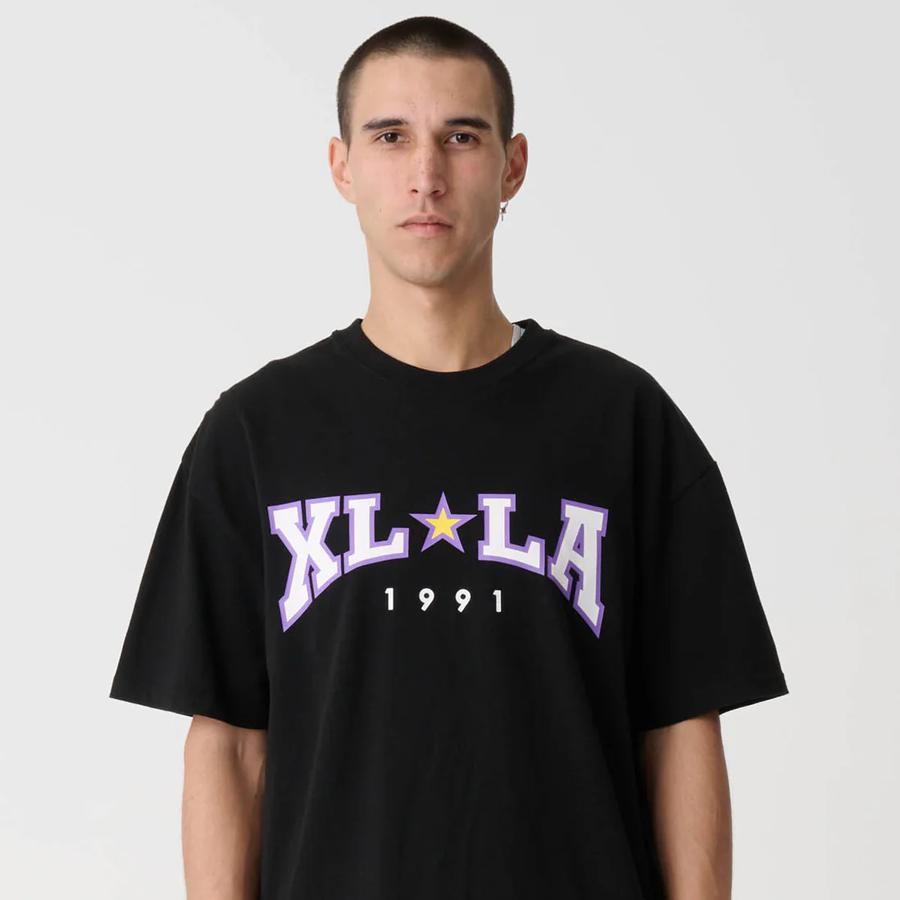 XL LA 91 SS TEE BLACK