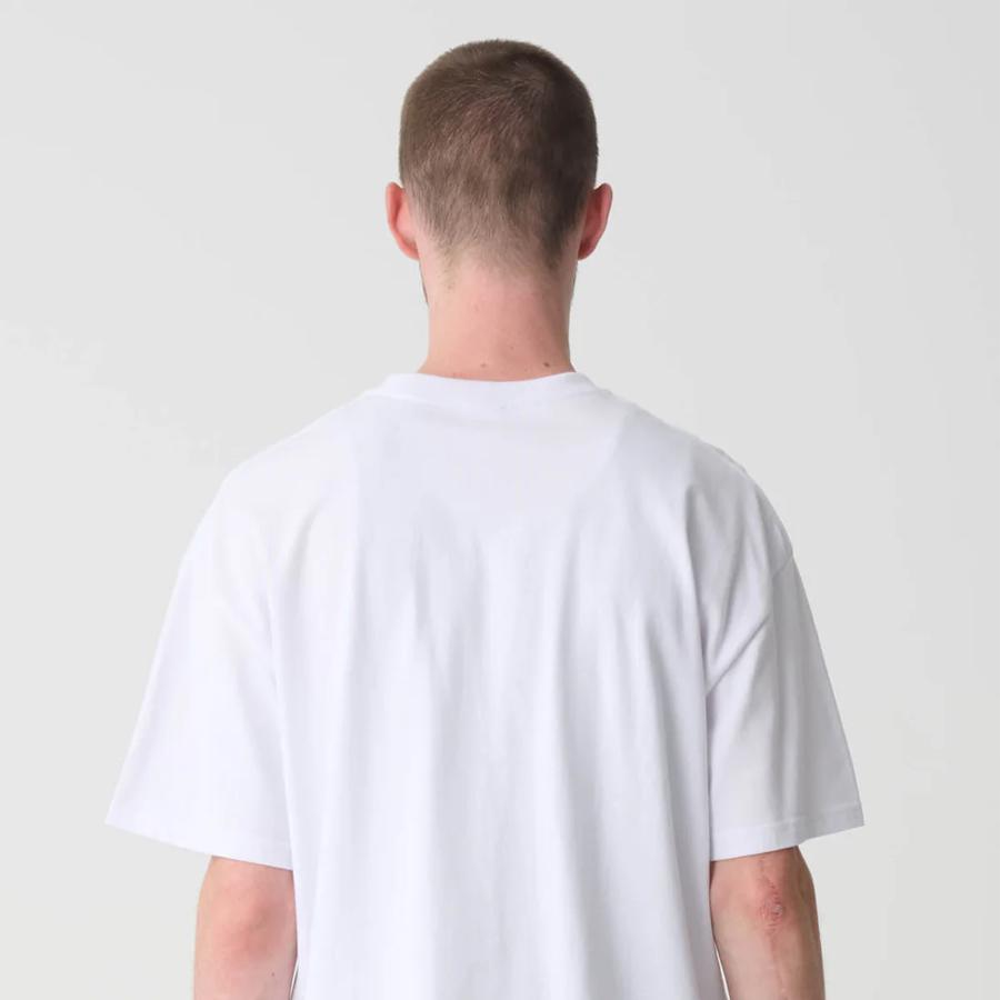 AROUND THE WORLD SS TEE WHITE