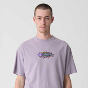 BARBED SS TEE MAUVE