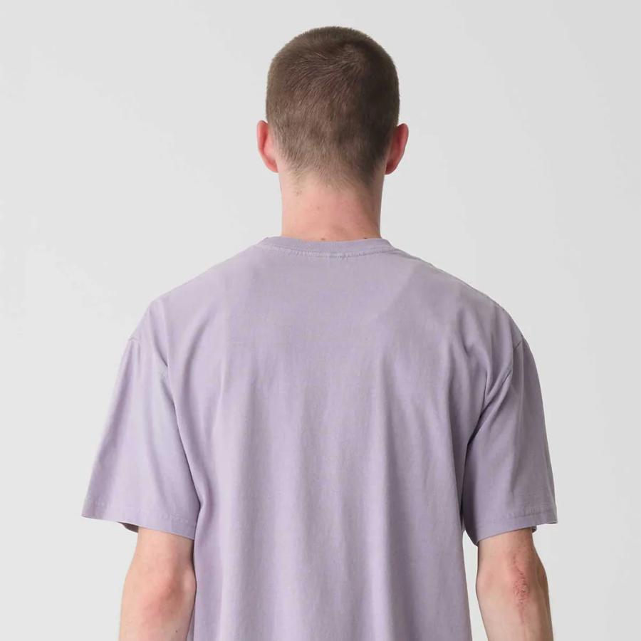 BARBED SS TEE MAUVE