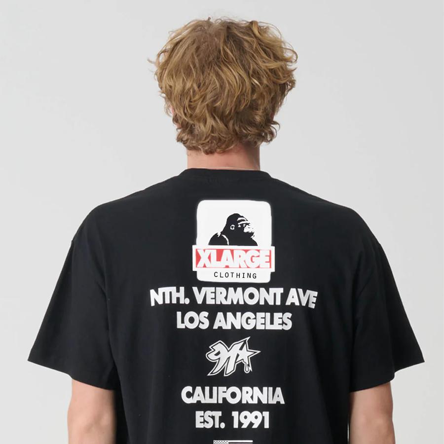 STACK SS TEE BLACK