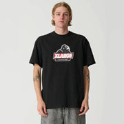 SLANTED SS TEE BLACK