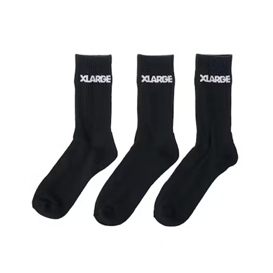 91 SOCK 3PACK BLACK